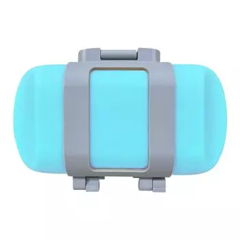 Seikatsu Densai Half Hot Sand Maker with Single Microwave Microwave Domestic Manufacturer Blue Recipe, Baked, Safe, Washable, Cooking,