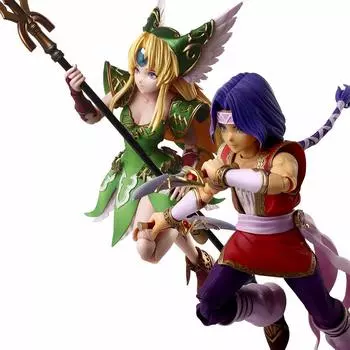 Seiken Densetsu 3 Trials of Mana Bring Arts Hawkeye Reese PVC painted movable figure &