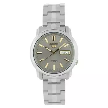 SEIKO5 Automatic Watch Index Gold SNKK67K1 Gray Men s [Clock] [Reverse Import]