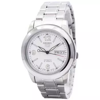 Seiko 5 Automatic 21 Jewels Japan Made SNKE57 SNKE57J1 SNKE57J Мужские часы белый