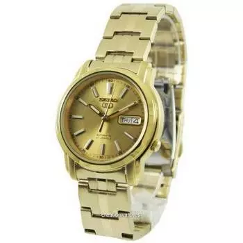 Seiko 5 Automatic 21 Jewel SNKL86 SNKL86K1 SNKL86K Мужские часы золотой