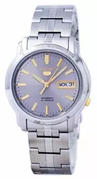 Seiko 5 Автоматические Аналоговые Серые Бизнес Автоматические Seiko SNKK67K1 Мужские серый
