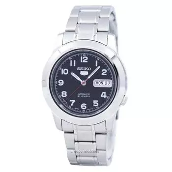 Seiko 5 автоматические мужские часы японского производства SNKK35 SNKK35J1 SNKK35J чёрный