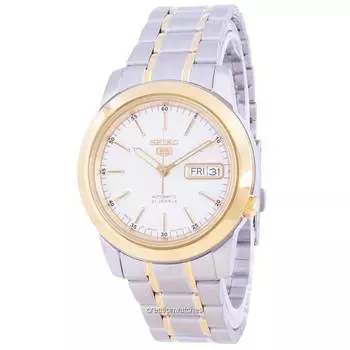 Seiko 5 Автоматические мужские часы с серебряным циферблатом SNKE54J SNKE54J1 SNKE54J серебряный