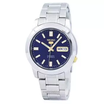 Seiko 5 Автоматические мужские часы SNKK11 SNKK11K1 SNKK11K синий