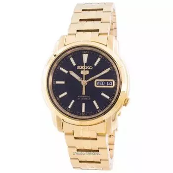 Seiko 5 Автоматические черные часы с циферблатом SNKL88 SNKL88K1 SNKL88K Мужские часы чёрный