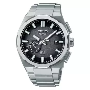 SEIKO Astron Solar GPS Satellite Radio Titanium Limited мужские часы SSJ025J1 / SBXD025 чёрный