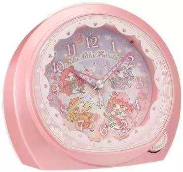 Seiko Часы-будильник Lil Lil Fairilu Analog Pink Pearl CQ151P SEIKO розовый