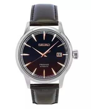 Seiko Часы Presage Cocktail Time Purple Sunset Star Bar Limited Edition с разноцветным циферблатом и автоматическим механизмом SRPK75J1 для мужчин разноцветный