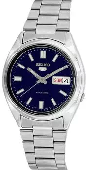 [SEIKO] Часы SEIKO 5 автоматические мужские скелетонированные часы NavyDial SNXS77K