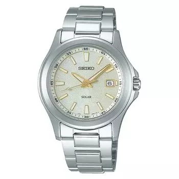 [Seiko] Часы SEIKO Solar Quartz SOLAR QUARTZ SBPN069 серебристые, шампанского цвета, мужские []