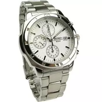 SEIKO Chronograph Quartz Watch SND187P1 Overseas Model Reimported Product Men s (СНД187П) [Смотреть]