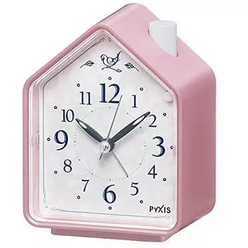 Seiko Clock Alarm Clock Pink Pearl 110 x 86 x 62mm NR434P