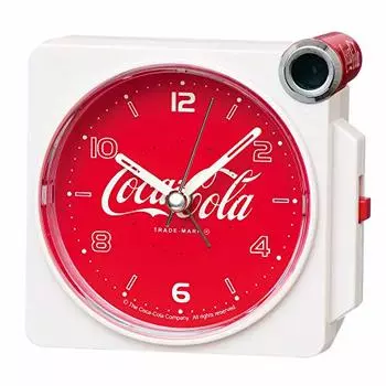Seiko Clock Alarm Clock Table Clock Coca-Cola Coca-Cola Analog RAIDEN AC607A