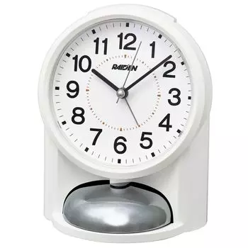 Seiko Clock Будильник Настольные часы Аналоговые Громкие Белые PYXIS RAIDEN NR454W 149116113 мм белый