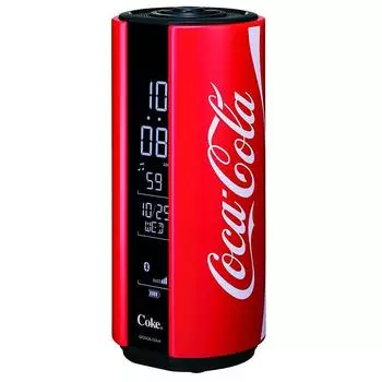 Seiko Clock Будильник Настольные часы Цифровые красные AC608A Многозвуковые Coca-Cola Coca-Cola 1516660 мм красный