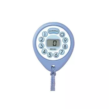 Seiko Clock Digital Timer Minute Display Light Blue MT603H SEIKO