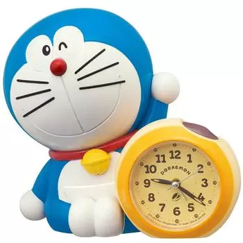 Seiko Clock Настольные часы Будильник Говорящий будильник 183 x 200 x 132 мм Doraemon JF383A