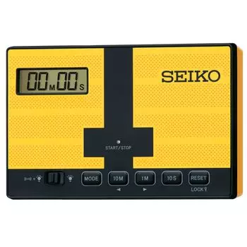 Seiko Clock Table Clock Digital Mini Timer Swimming Competitive Touch Plate Yellow 67 x 103 x 23mm MT801Y