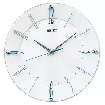 Seiko Clock Wall Clock Radio Analog White Pearl KX214W SEIKO Diameter x 32.7 4.6cm