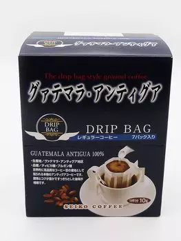 Seiko Coffee Drip Bag Cal Mona 10gx7P Box Guatemala/Antigua
