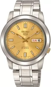 SEIKO Five автоматические часы SNKK13K1 Gold Overseas Model [Seiko] Мужские [Товар]