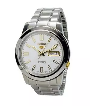Seiko Five SEIKO 5 автоматические мужские часы SNKK07K1 Белый x Серебряный [предмет]