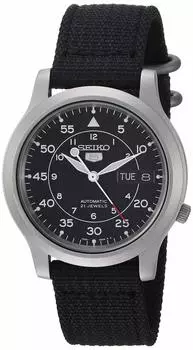SEIKO Import Overseas Mesh SNK809K2 [SEIKO Import] Men s Watch, Model, Strap, Automatic, Black, [Used]