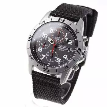 [Seiko Imported] Мужские часы SEIKO Black SND399P — Международная версия, Параллельный импорт