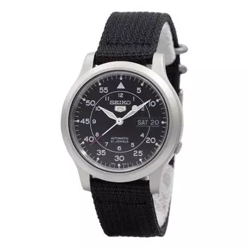 SEIKO импортные часы Overseas Model Mesh Belt Automatic Military Watch Black SNK809K2 [Seiko Import] Мужские [Реимпортированный продукт] [Реимпортированный продукт]