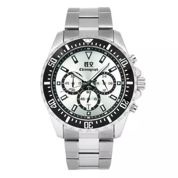 Seiko Intercourse Chronograph Omeco Watch Watch Homage Watch Luxury Watch Golf Watch Golf Watch [OMECO] Мужские Мужские белый