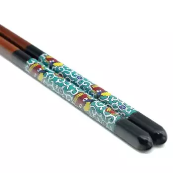 Seiko Kiln Kutani Цветные окрашенные палочки для еды Wakasa Разные палочки для еды, пригодные для мытья в посудомоечной машине Столовые приборы Wakasa Раскрашенная посуда Kutani Популярная Сделано в