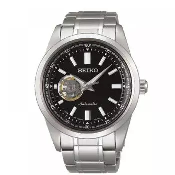 Seiko [Механические часы] Seiko Selection Seiko Selection Механические Scve053 Циферблат черный стрелки серебристый [подлинные]