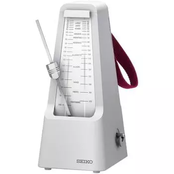 SEIKO Метроном Маятник SPM400W Белый