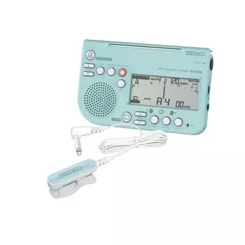 SEIKO Metronome Tuner Blue Pickup Microphone Set 2 Piece Special Pack STH200LP & синий