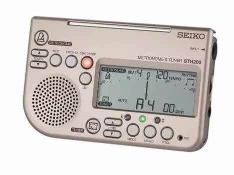 SEIKO Metronome & Tuner Gold STH200K