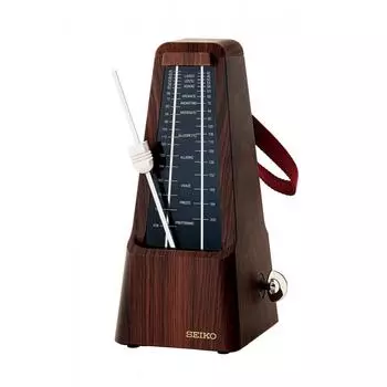 SEIKO Metronome Wood Grain Pendulum SPM400WD