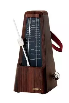 SEIKO Metronome Wood Grain Pendulum SPM400WD