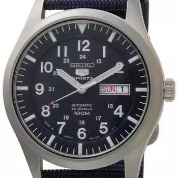 Seiko Мужские автоматические часы SEIKO SNZG11J1 Navy, сделано в Японии