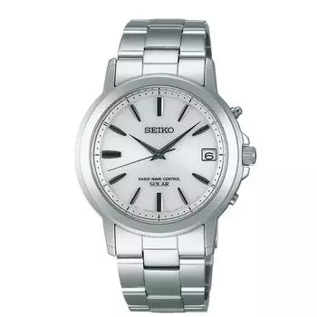 Seiko Мужские радиоуправляемые часы Spirit Solar SBTM167