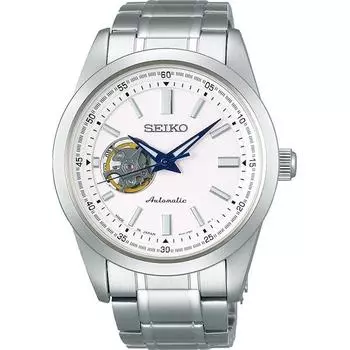 Seiko мужские SCVE049 (Сейко Выбор) Круглые часы из нержавеющей стали, аналоговые