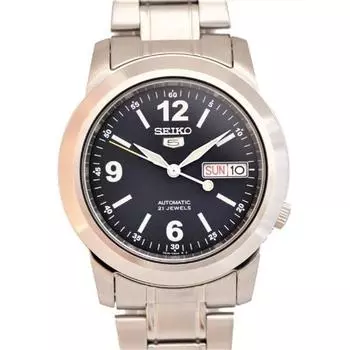 Seiko мужские SNKE61K1 (Seiko5 SeikoEX Day Date SS Браслет) часы