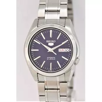 Seiko мужские SNKL43K1 (Seiko5 SS Браслет BL) Смотреть серебро