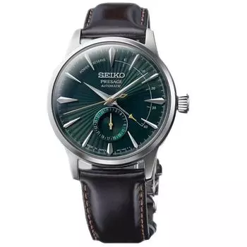 SEIKO Presage Automatic SSA459J1 Cocktail Time Green Dial Мужские часы зелёный
