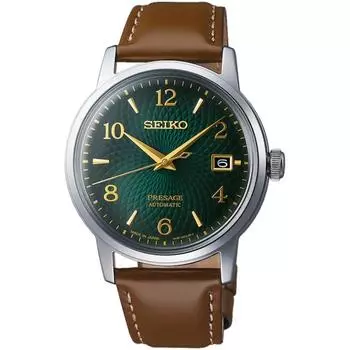 SEIKO PRESAGE Автоматический коктейль Мохито (38,5 мм) Часы японского производства SRPE45J1