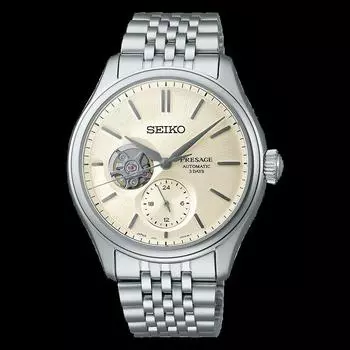 Seiko Presage Classic Series механические мужские часы, сделанные в Японии SPB469J1 SARJ007 бежевый