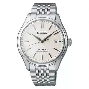SEIKO PRESAGE Classic Series SPB463J1 АВТОМАТИЧЕСКИЕ мужские часы с запасом хода 70 часов SPB463 бежевый