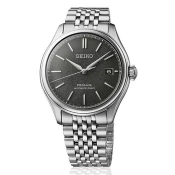 SEIKO PRESAGE Classic Series SPB465 AUTOMATIC 70-часовой запас хода мужские часы SPB465J1/ SARX123 чёрный