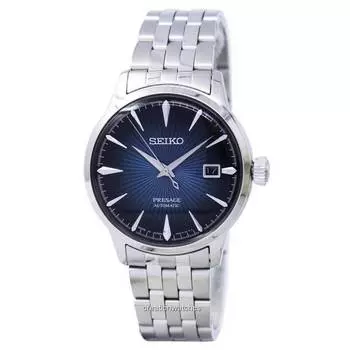 Seiko Presage Cocktail Автоматические мужские часы японского производства SRPB41 SRPB41J1 SRPB41J синий