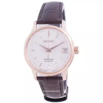 Seiko Presage Cocktail Автоматические женские часы SRP852 SRP852J1 SRP852J японского производства серебряный